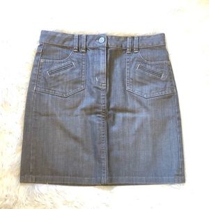 Ann Taylor Denim Skirt Size 4